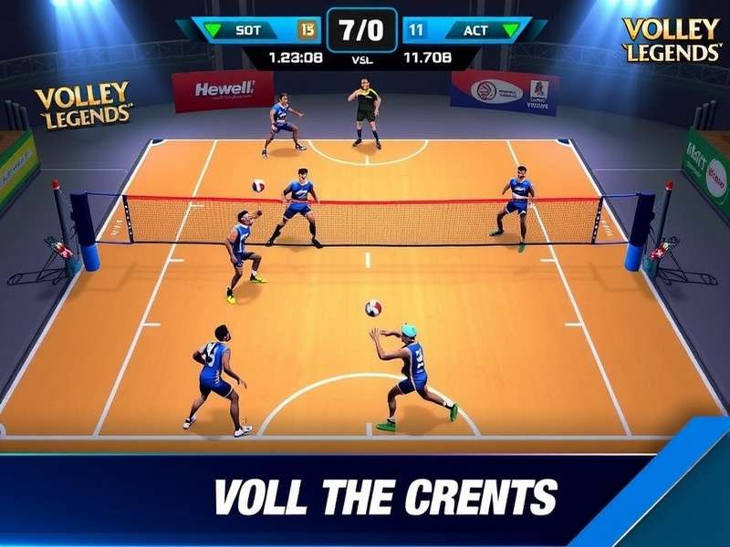 Volley Legends Unleashed India Gameplay Screenshot